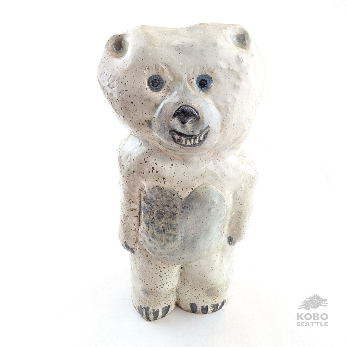 Aaron Murray - Tall Bear Sculpture (white)