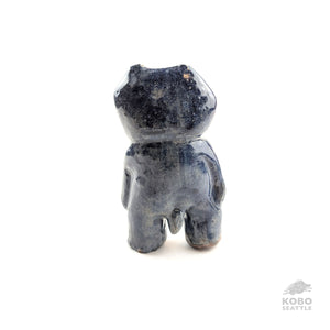 Aaron Murray - Bear Sculpture (Dark Indigo)