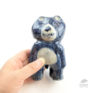 Aaron Murray - Bear Sculpture (Dark Indigo)