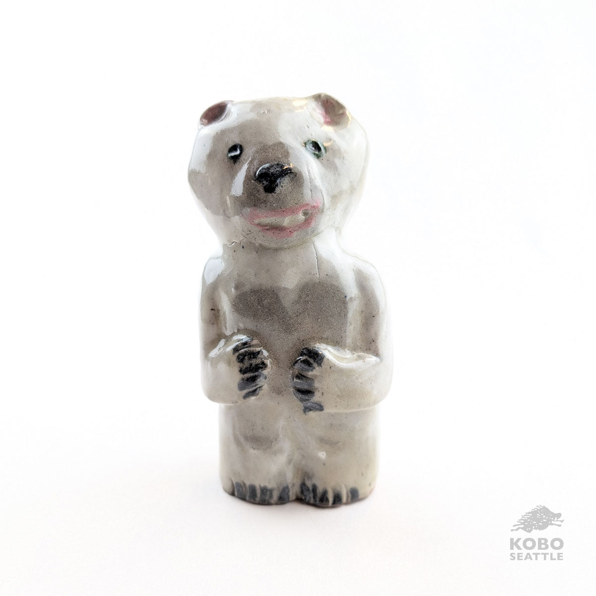 Aaron Murray - Bear Sculpture (White)