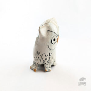 Aaron Murray - Owl Sculpture (White)