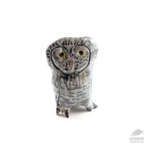 Aaron Murray - Owl Sculpture (Gray/Brown)