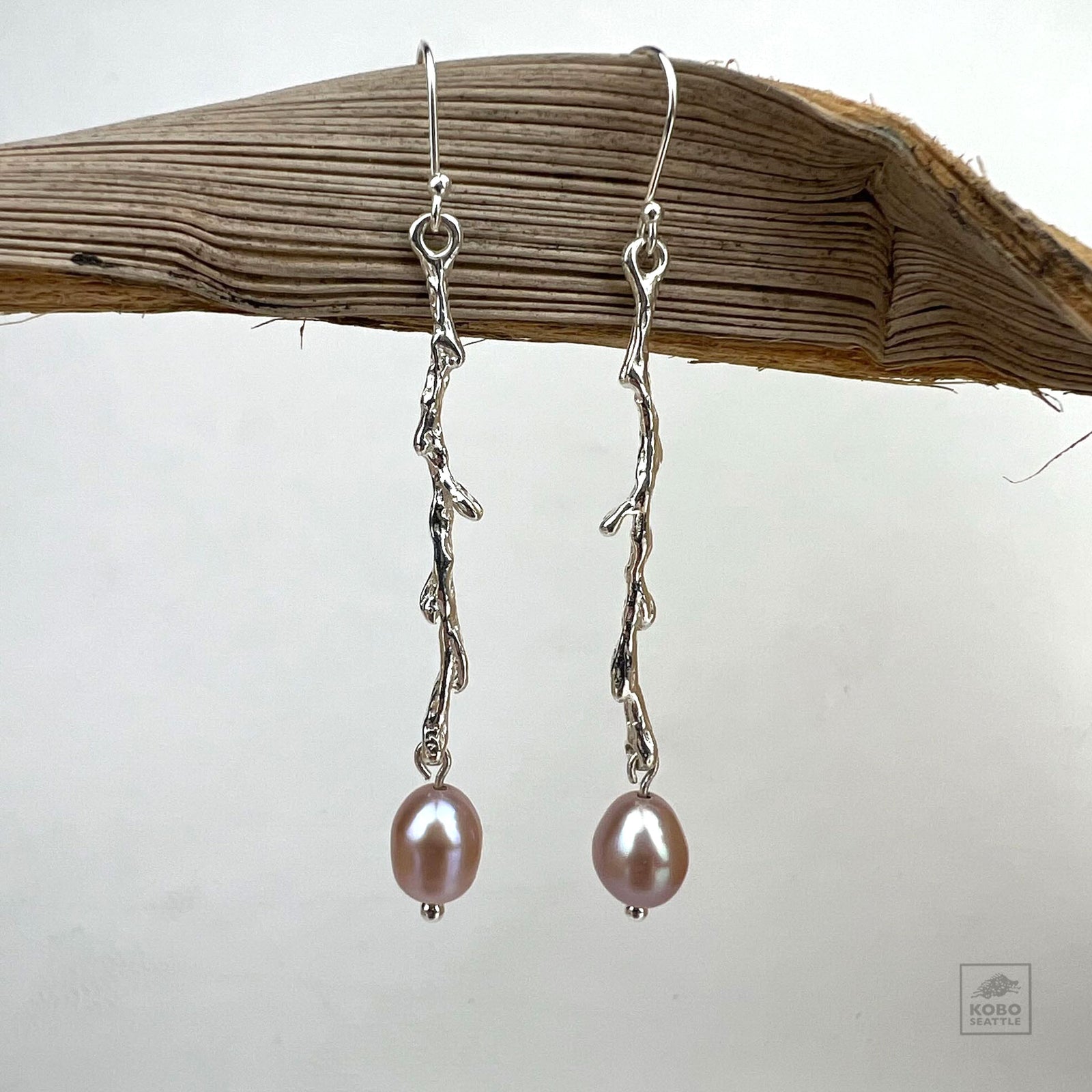 Myoju Shibui Twig Earrings