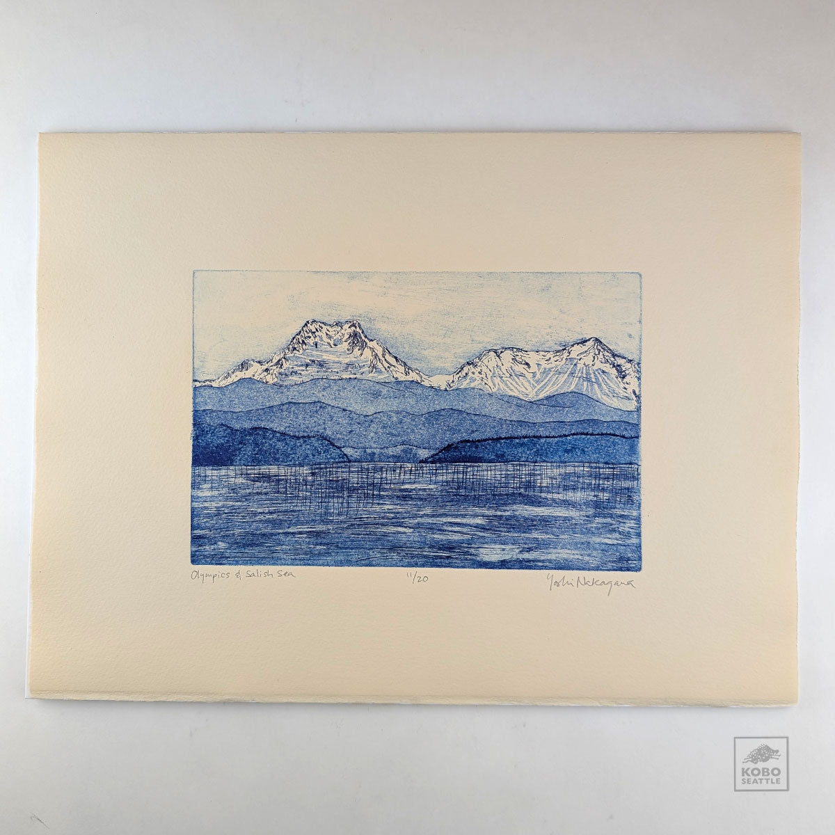 Olympics & Salish Sea by Yoshi Nakagawa