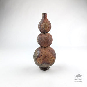 Hyotan Bud Vase with Jizō 02 - Eric Nelsen
