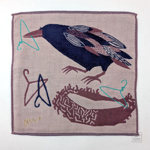 Morita Small Towel - Crow