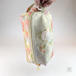 Vintage Obi Zippered Bag