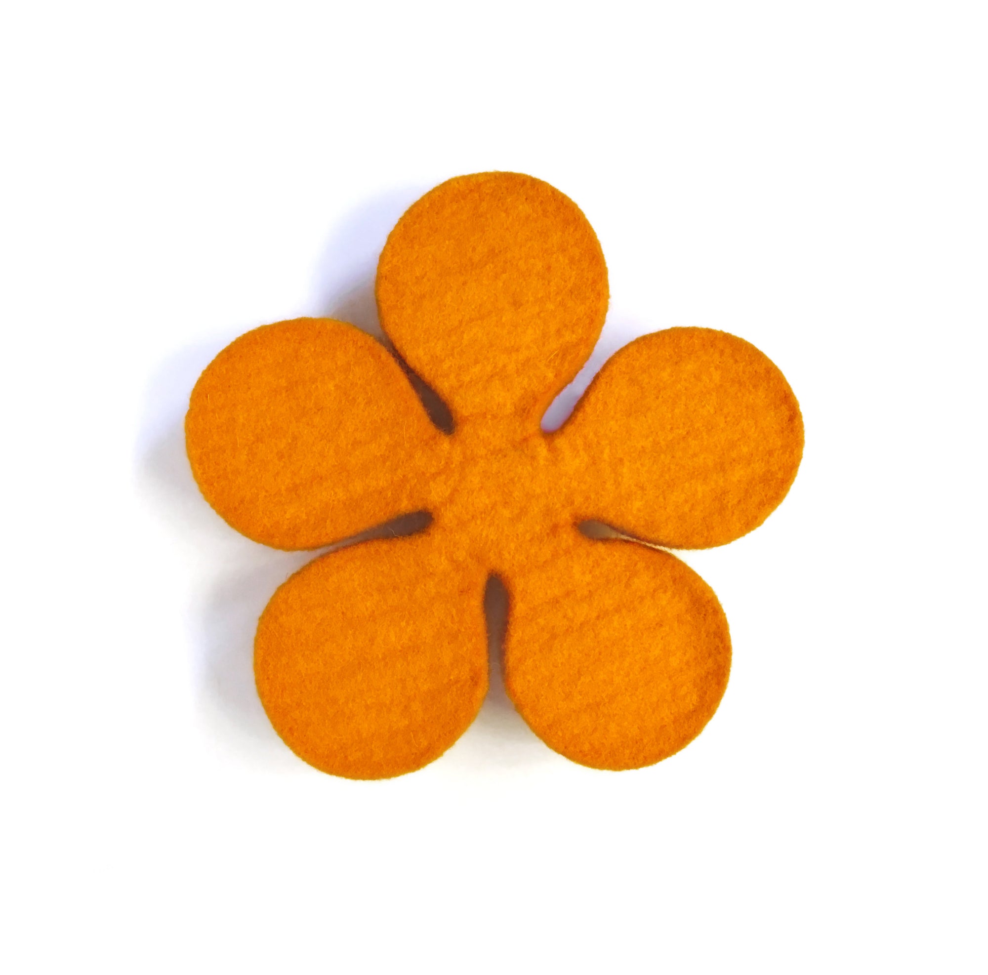 MC Felt Trivets - Orange Flower