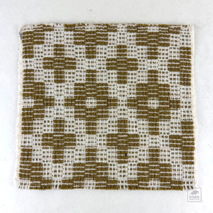 Handwoven Wool Tea Mat 03 by Satoko Pettersson