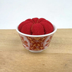 Kutani Pincushion: Yoshidaya