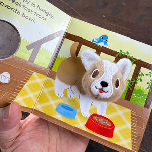 Baby Puppy Finger Puppet Book