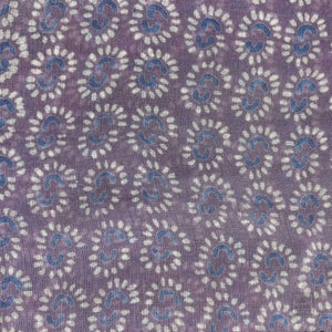 Cotton Scarf - Lilac with Sunbursts