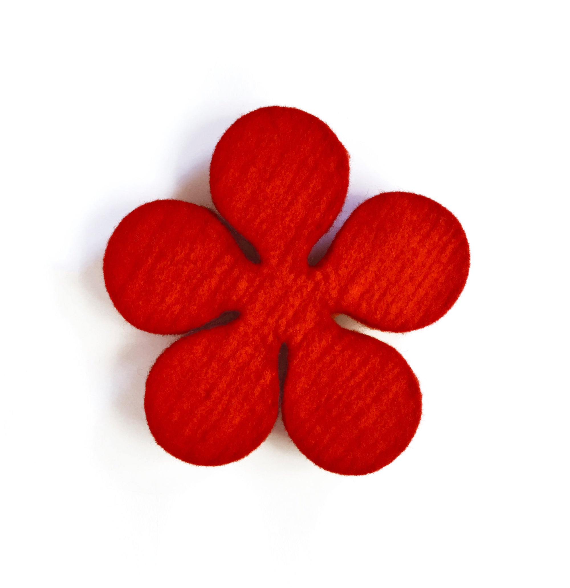 MC Felt Trivets - Red Flower