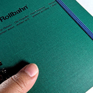 Notebook - Rollbahn - Green