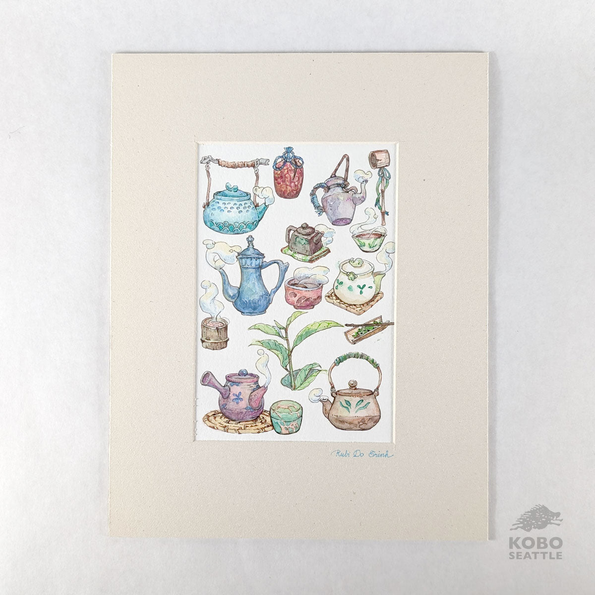 Woodland Treasures: Tea Time - Rubi Do Trinh