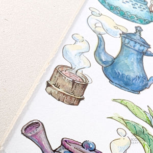 Woodland Treasures: Tea Time - Rubi Do Trinh