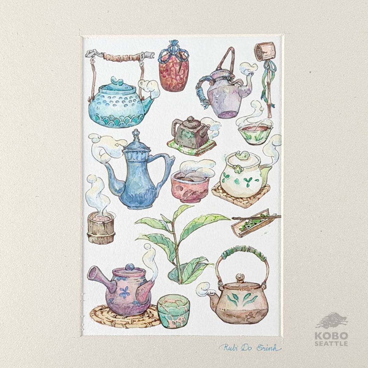 Woodland Treasures: Tea Time - Rubi Do Trinh