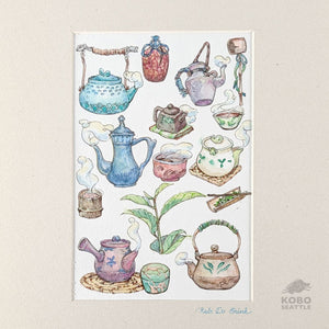 Woodland Treasures: Tea Time - Rubi Do Trinh