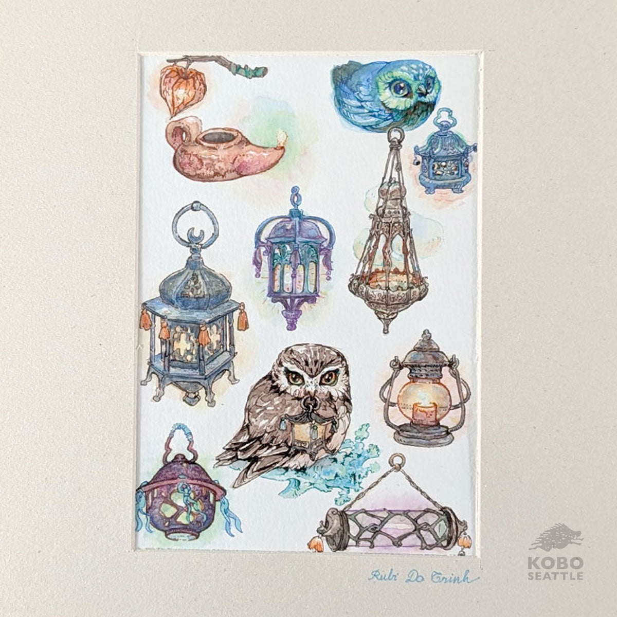 Woodland Treasures: Lamp of the Path - Rubi Do Trinh