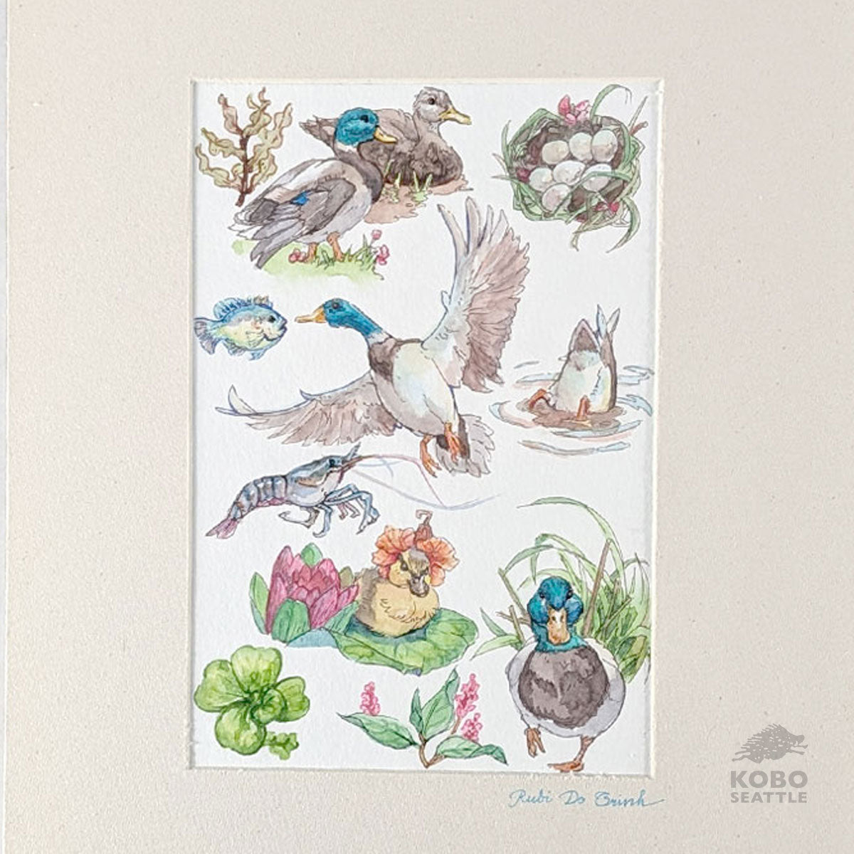 Woodland Treasures: Duck & Shrimp - Rubi Do Trinh