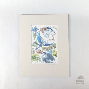 Woodland Treasures: Great Blue Heron - Rubi Do Trinh