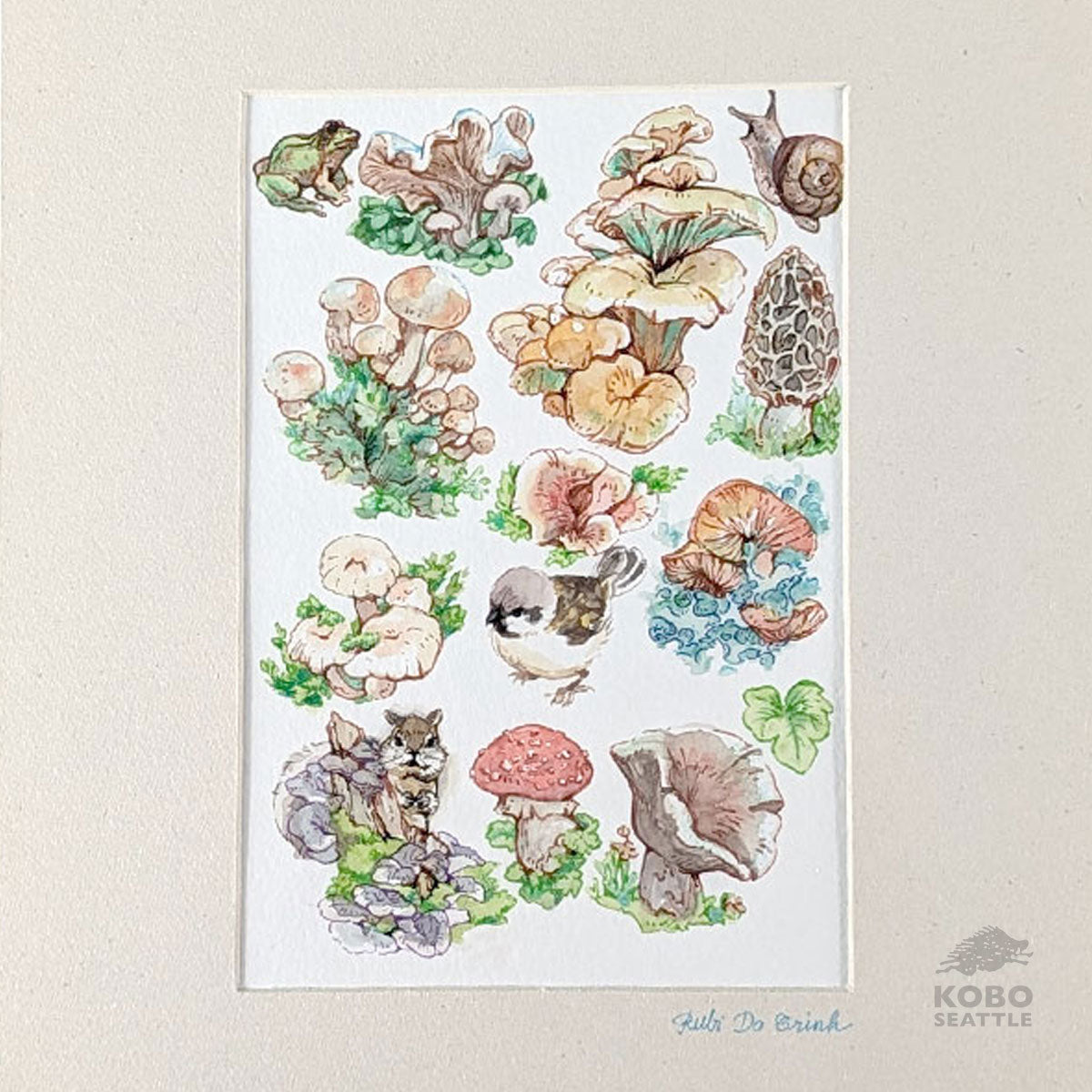 Woodland Treasures: Mushrooms of the Net - Rubi Do Trinh