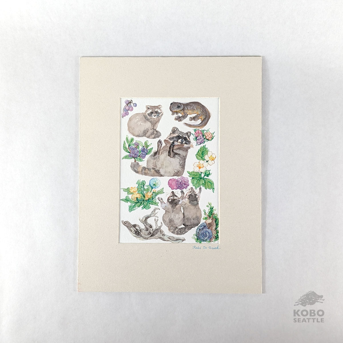 Woodland Treasures: The Masked Bandits - Rubi Do Trinh