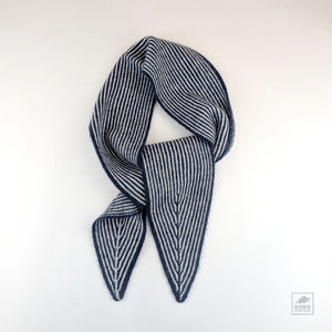 Cashmere Rib Neck Scarf
