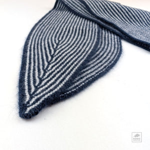 Cashmere Rib Neck Scarf
