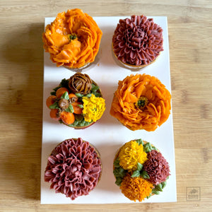 PREORDER: Sakura Sweets Thanksgiving Floral Cupcakes