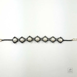 Seven Segments Pearl Bracelet
