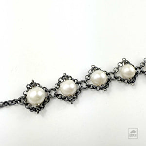 Seven Segments Pearl Bracelet