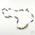 Dendritic Opal + Hematite + Lapis Necklace