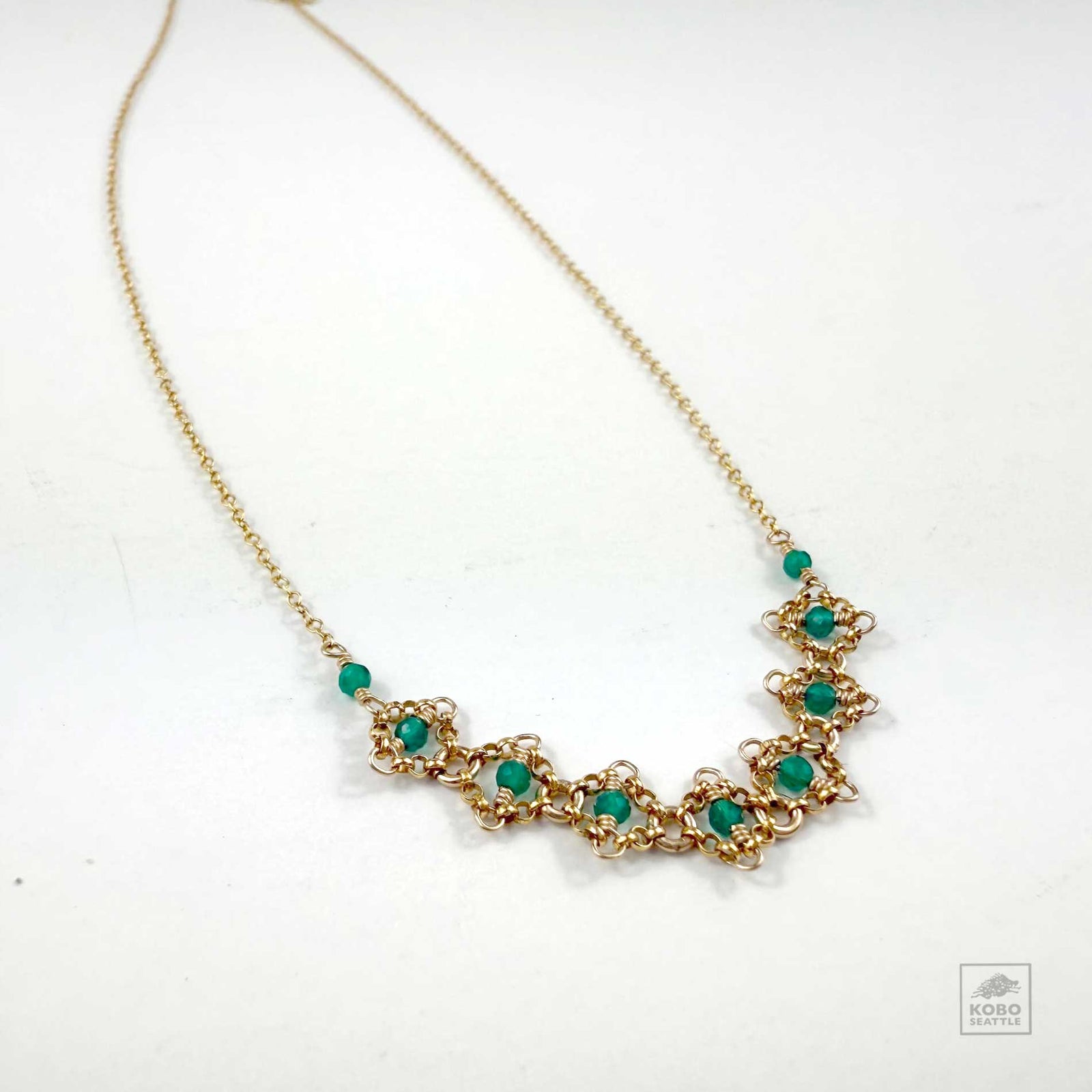 Green Garnets Necklace