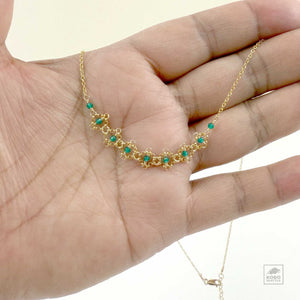 Green Garnets Necklace