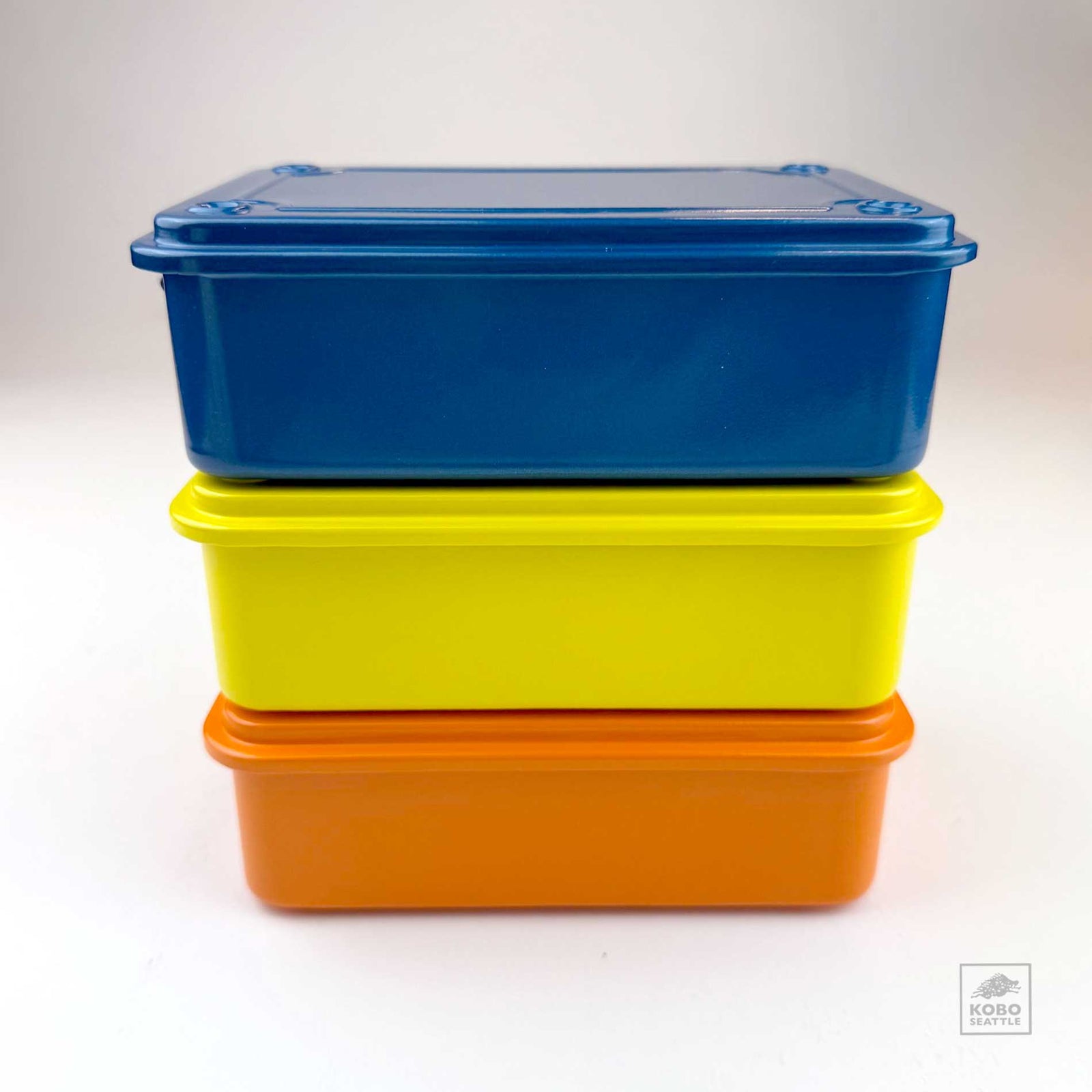 Flat Stackable Metal Boxes