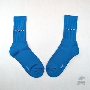 Bearface Socks - French Blue