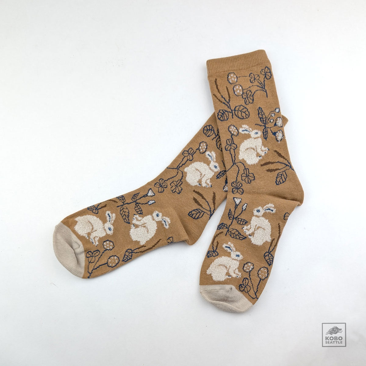 Rabbits & Plants Socks