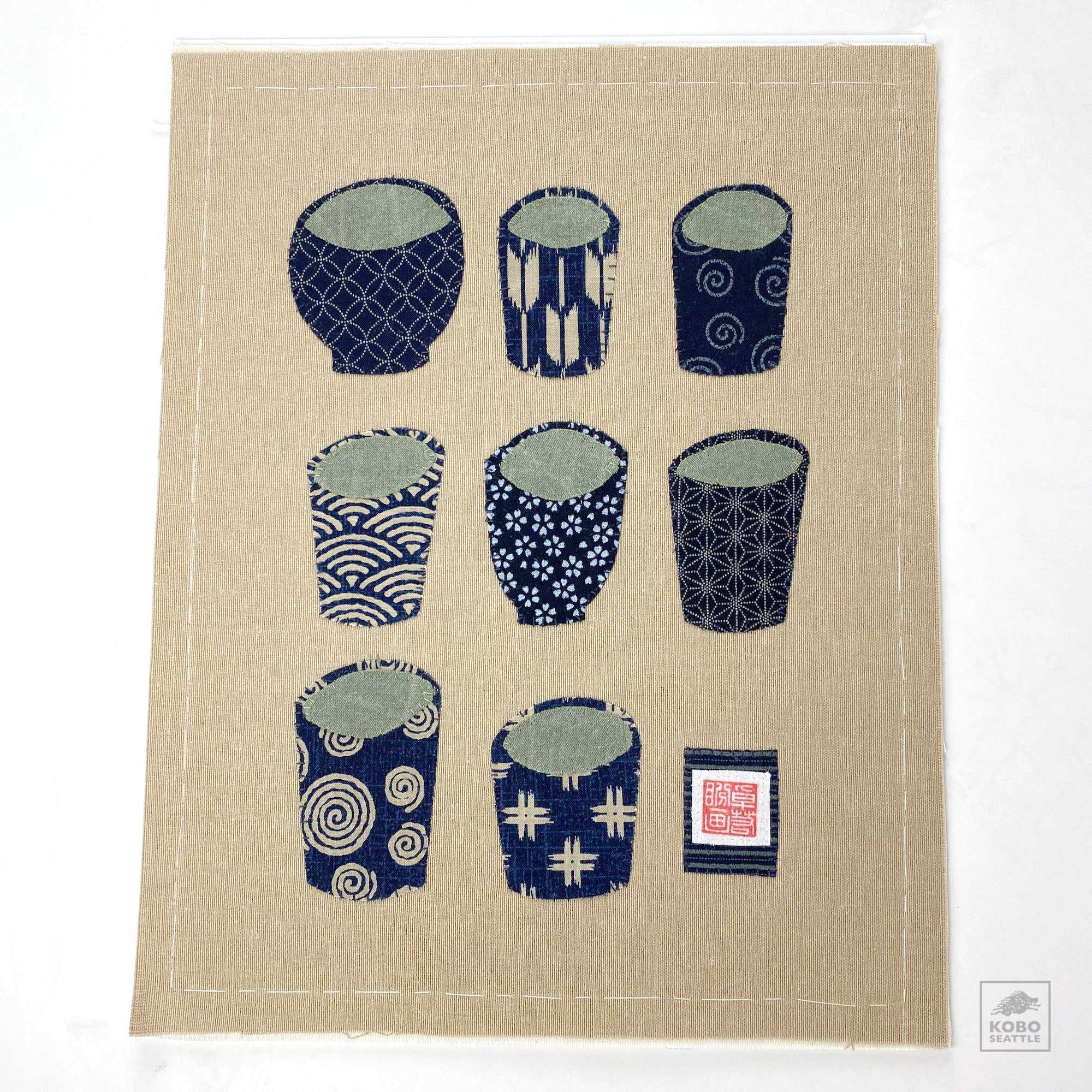 Fabric Art - Yunomi II by Someya Studio