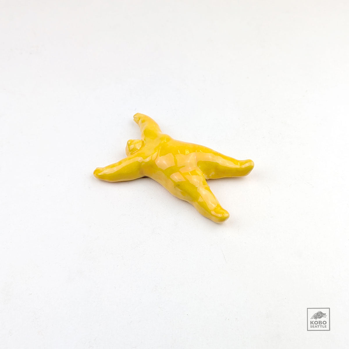 Yellow Starfish Mini Figure by Tomoko Suzuki