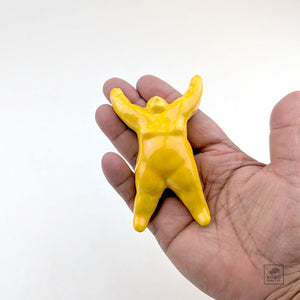 Yellow Starfish Mini Figure by Tomoko Suzuki