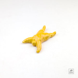 Yellow Starfish Mini Figure by Tomoko Suzuki
