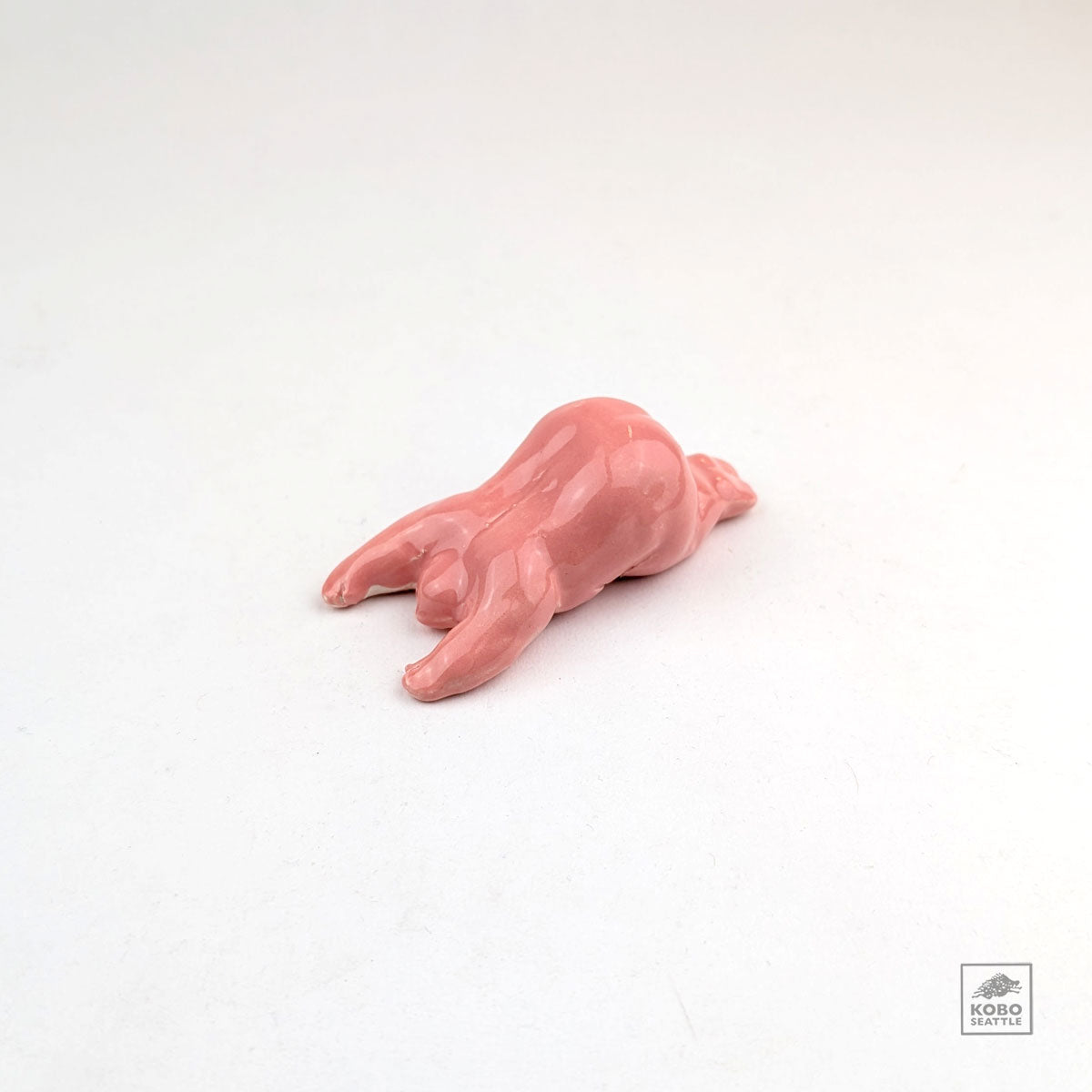 Pink Child's Pose Mini Figure by Tomoko Suzuki