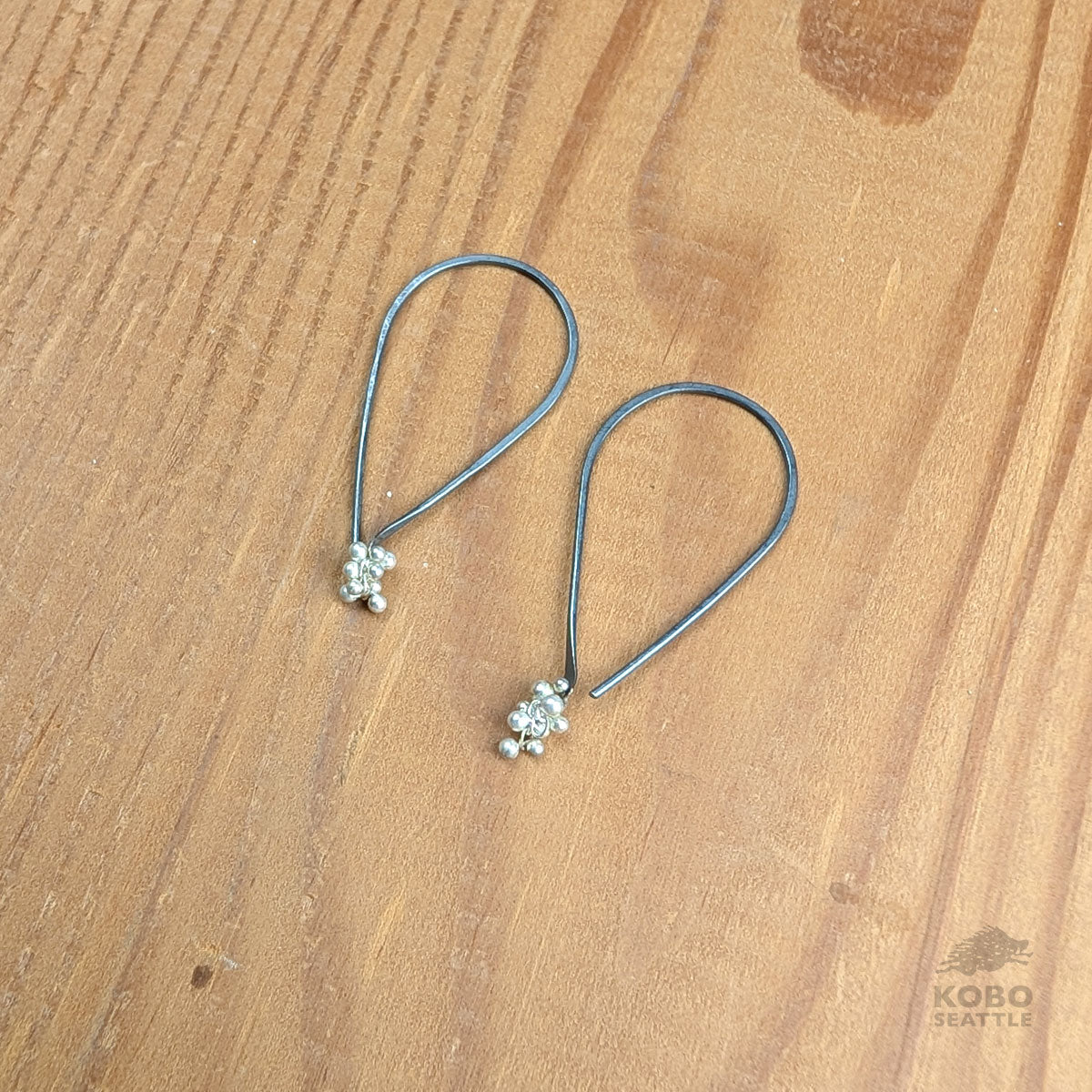 Tear Hoop Earrings