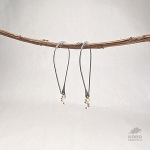 Tear Hoop Earrings