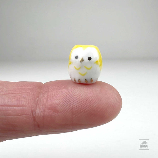Super Tiny Lucky Owls - set of 7 - KoboSeattle