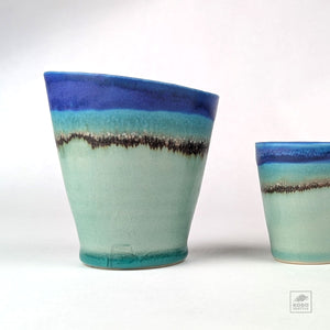 Tomomi Shinohara 04 - pourer + two cups (three-piece set)