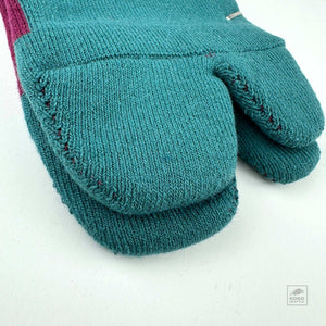 Women's Tabi Sock Machi Musume - Turquoise Yonaga