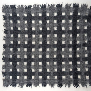 Two Tone Cashmere Scarf - Gray