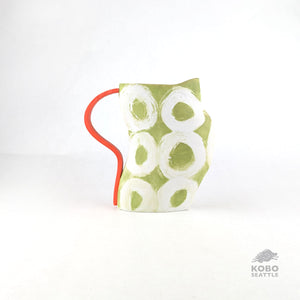 Green Donut Pitcher by Christine Westergaard